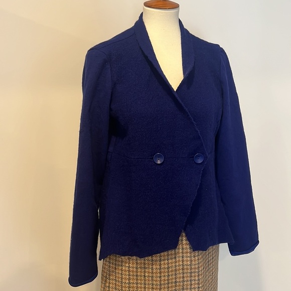 Linea Domani limited, edition, wool light weight spring blazer amazing colour - Picture 5 of 13